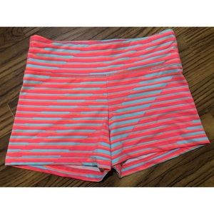 Neon Marika Workout Shorts